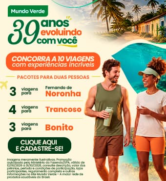 Veja mais: Promoção Aniversário Mundo Verde