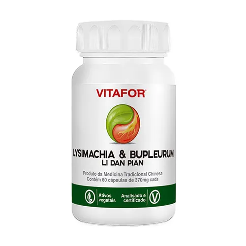 Lysimachia e Blupeurum 370mg 60 cápsulas - Vitafor