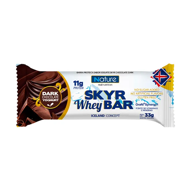 SKYR WHEY BAR DARK CHOCOLATE YOGHURT 33G (12)