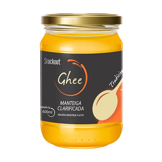 Manteiga Ghee Tradicional 600ml - Snackout, 600ml - Snackout