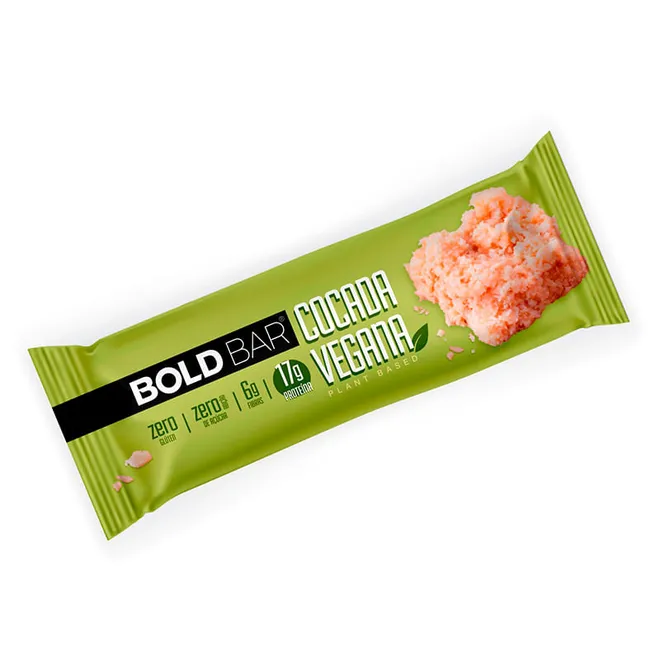 Bold Bar Cocada Vegana 60g - Bold Snacks