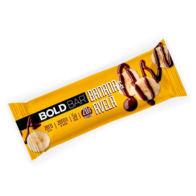 Bold Bar Banana e Avelã 60g - Bold Snacks