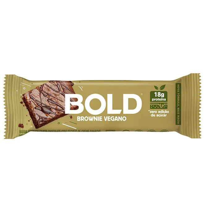 Bold Brownie Vegano 60G - Bold Snacks