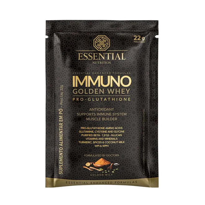 Immuno Golden Whey Pro Glutath 32g - Essential Nutrition
