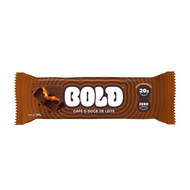 Bold Bar Café e Doce de Leite 60g -Bold Snacks