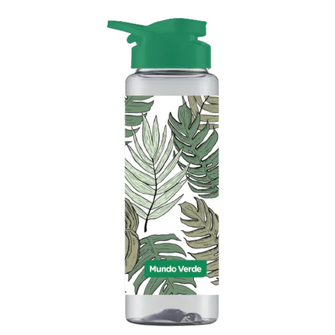 Garrafa Sport Folha Verde Mundo Verde Mkt 750Ml