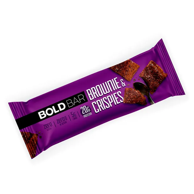 Bold Bar Brownie e Crispies Bold Snacks 60g