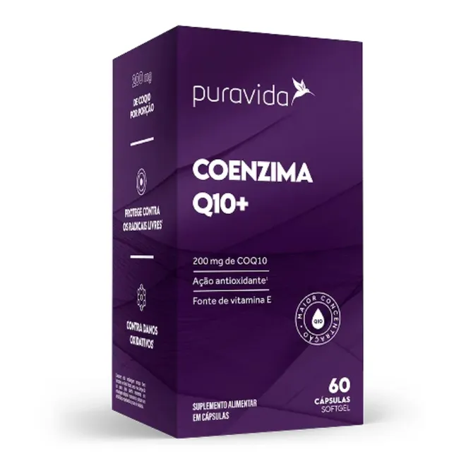 Coenzima Q10+ Puravida 60caps