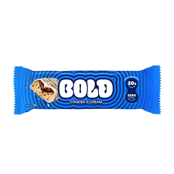 Bold Bar Cookies e Cream 60g Bold Snacks