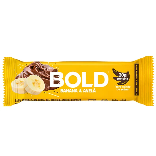 Bold Banana e Avelã 60g Bold Snacks