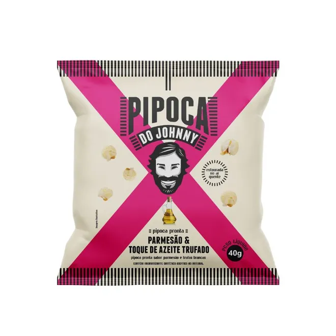 Pipoca Parmesão Azeite Trufado Pipoca do Johnny 40g