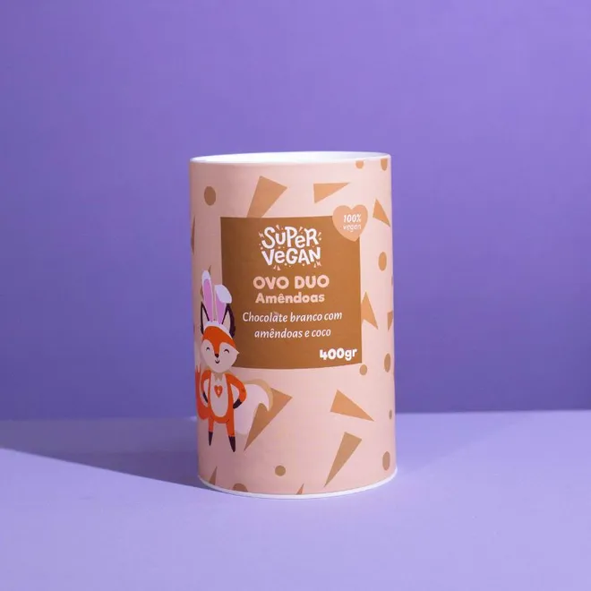 Ovo de Páscoa Duo Amendoas Super Vegan 400g