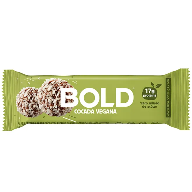 Bold Cocada Vegana 60G - Bold Snacks