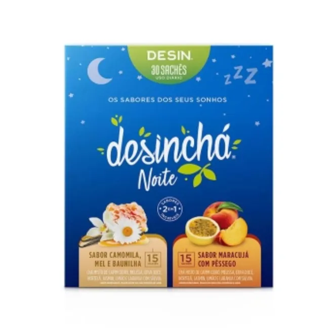 Desinchá Noite Sabores 30 Sachês Desinchá 45g