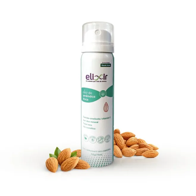 Óleo Hidratante de Amêndoa Doce Mundo Verde Elixir 75ml