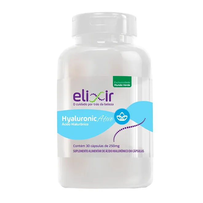 HyaluronicAtive Mundo Verde Elixir com 30 cápsulas