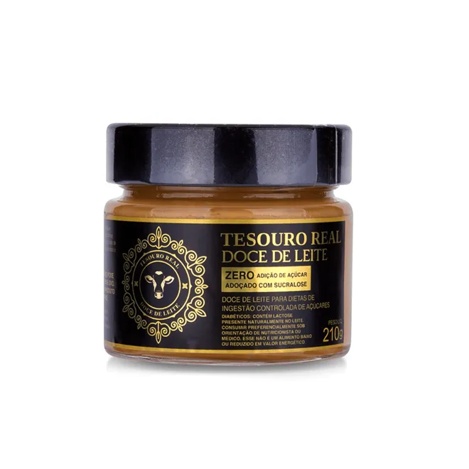 Doce de Leite Zero 210g - Tesouro Real