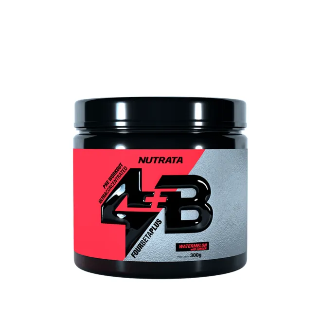 Pré Treino 4B Melancia com Gengibre Nutrata 300g