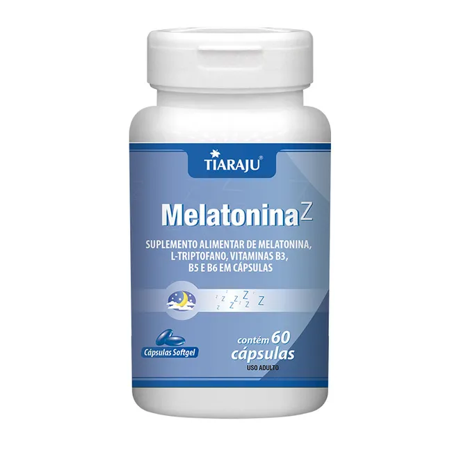 Melatonina Z Tiaraju 21mg 60Caps