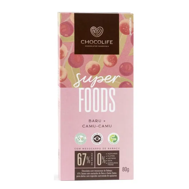 Superfoods Baru Camu Chocolife 80g