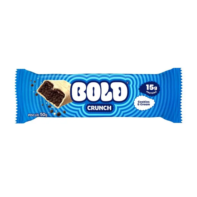 Bold Crunch Cookies E Cream Bold Snacks 50g