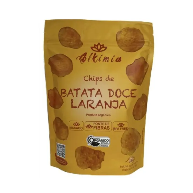 Chips de Batata Doce Laranja Alkimia 35g