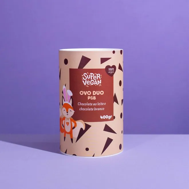 Ovo de Páscoa Duo P&B Super Vegan 400g