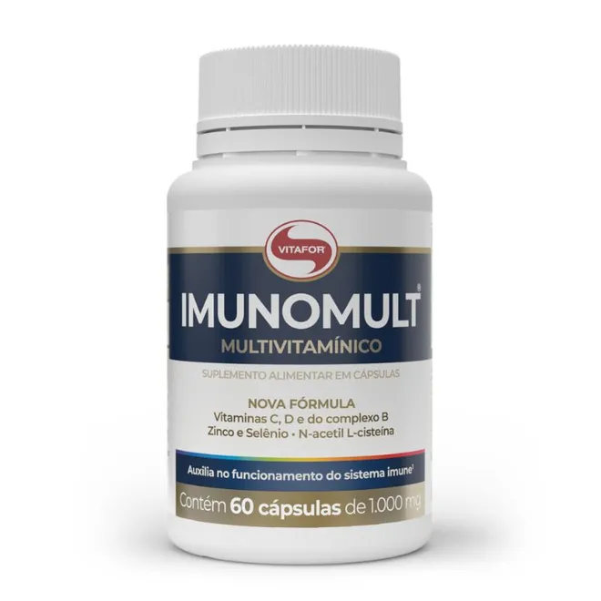 Imunomult Multivitaminico Vitafor 1000mg 60caps