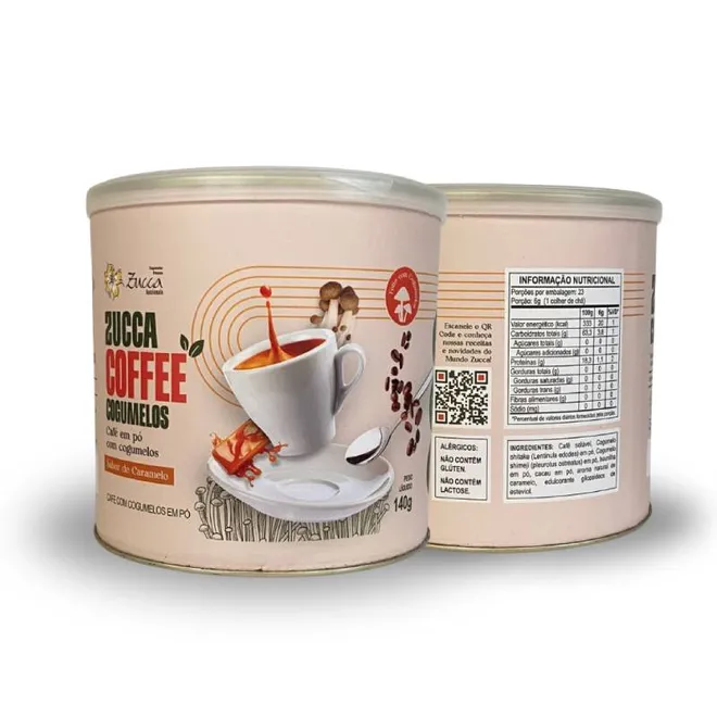 Coffee Zucca Caramelo Zucca Cogumelos 140g