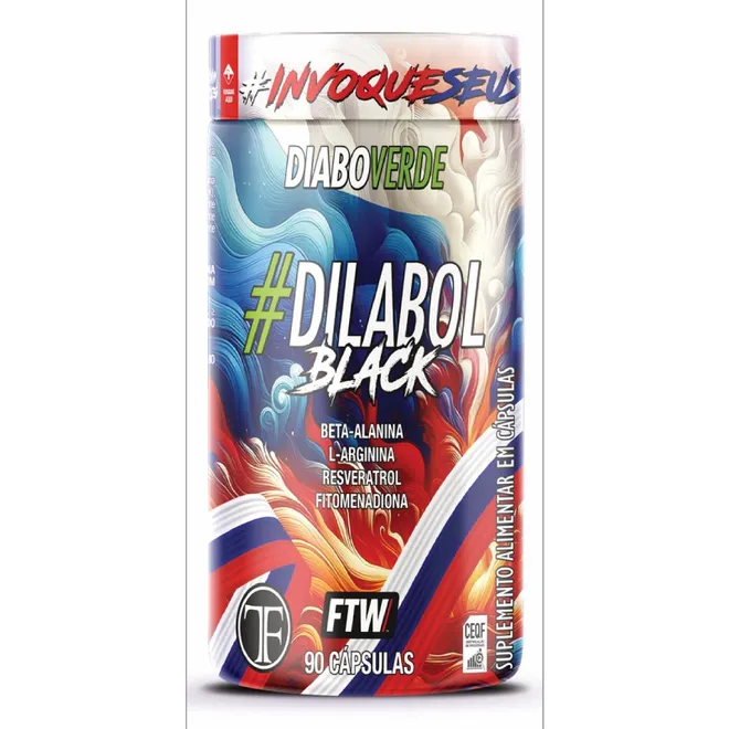 Dilabol Black Tadalafellas Diabo Verde 90caps