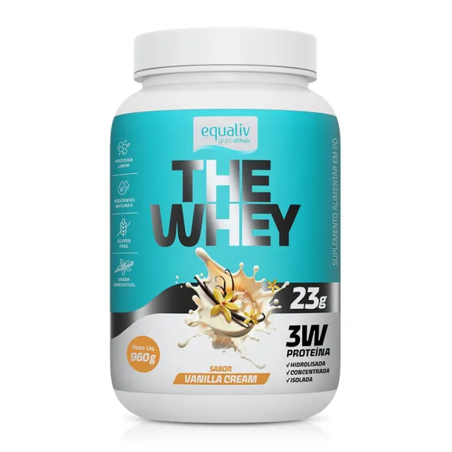 The Whey Vanilla Cream Equaliv 960g