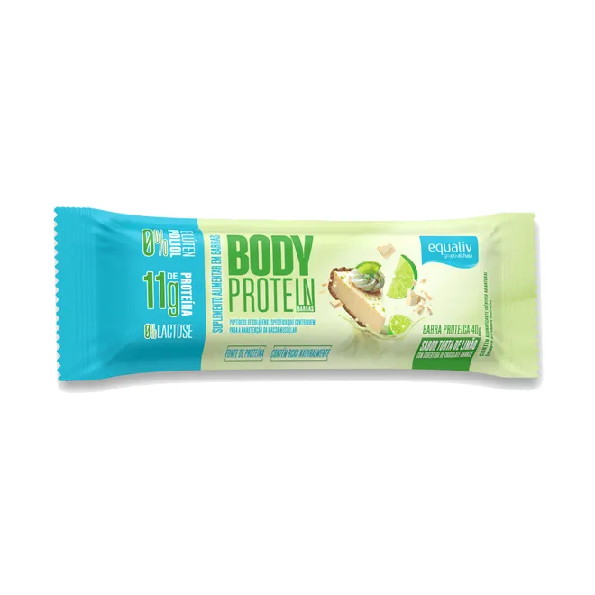 Body Protein Barra Torta de Limão Equaliv 40g