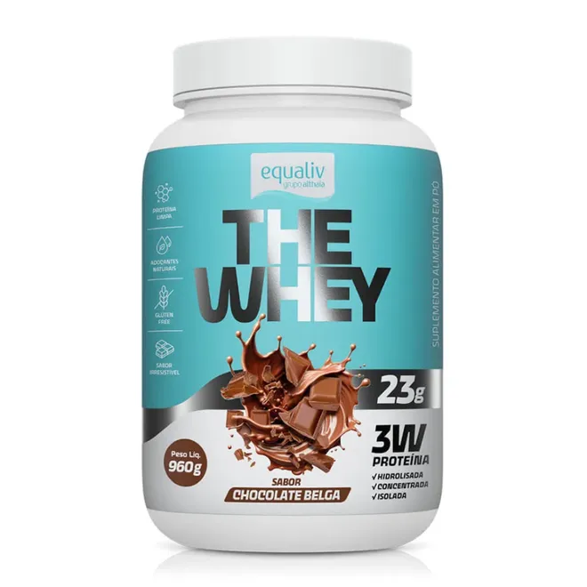 The Whey Chocolate Belga Equaliv 960g