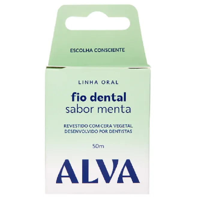 Fio dental Menta Alva 50m