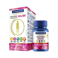 Polivitamínico Mulher Catarinense Nutrição Multi 60caps