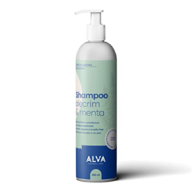 Shampoo Alecrim E Menta Alva 250ml