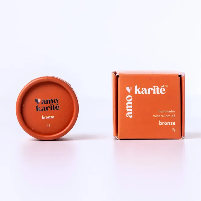 Iluminador Mineral em Pó Bronze Amokarité 3g