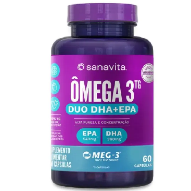 Omega 3 TG Duo Sanavita 60caps