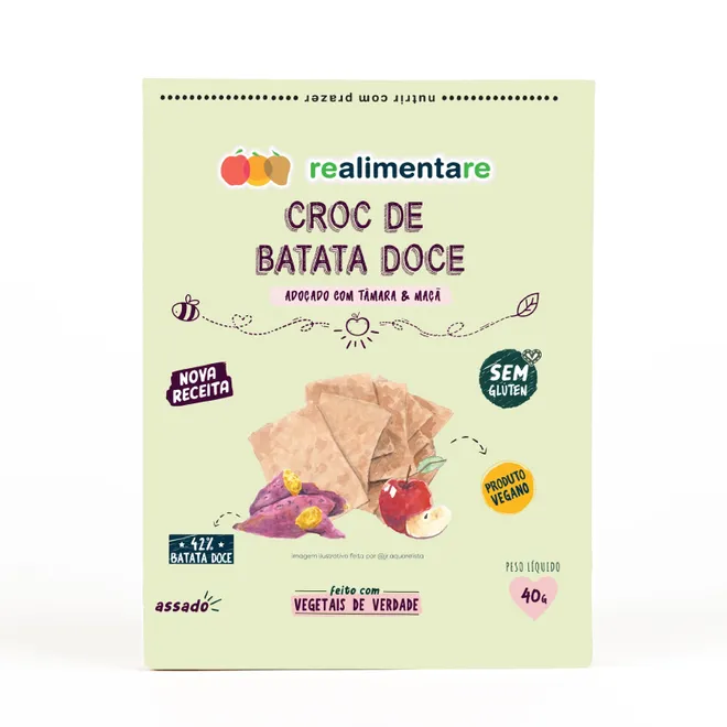 Croc De Batata Doce Realimentare 40G