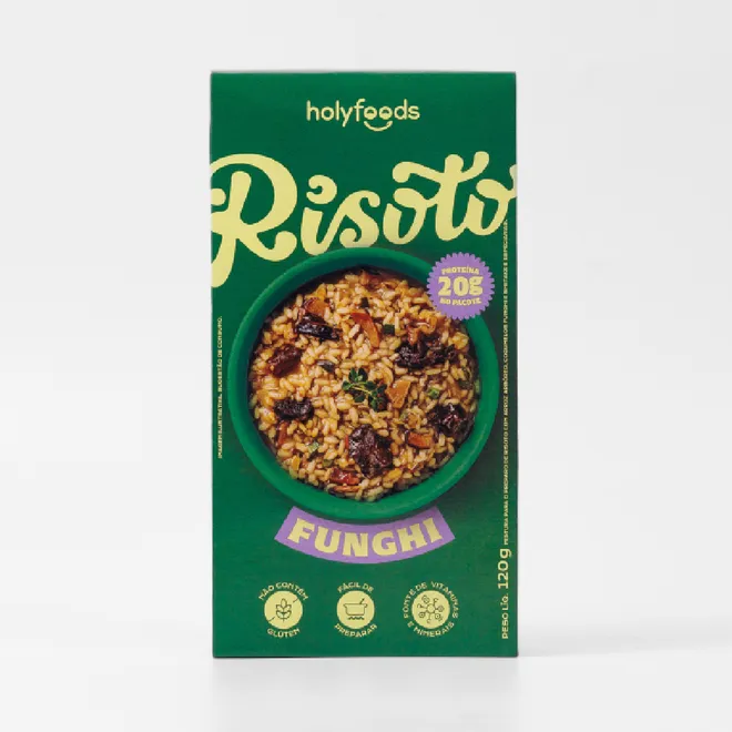 Risoto Funghi Holyfoods 120g