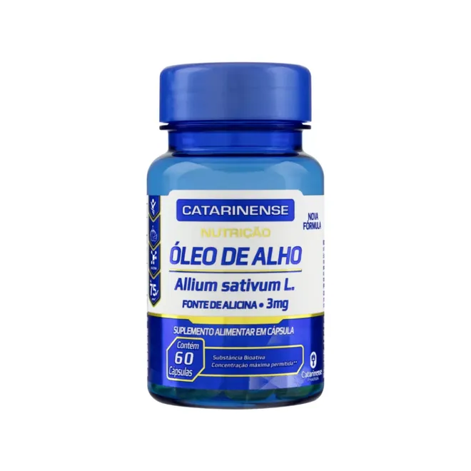 Óleo de Alho Catarinense Nutrição 60caps
