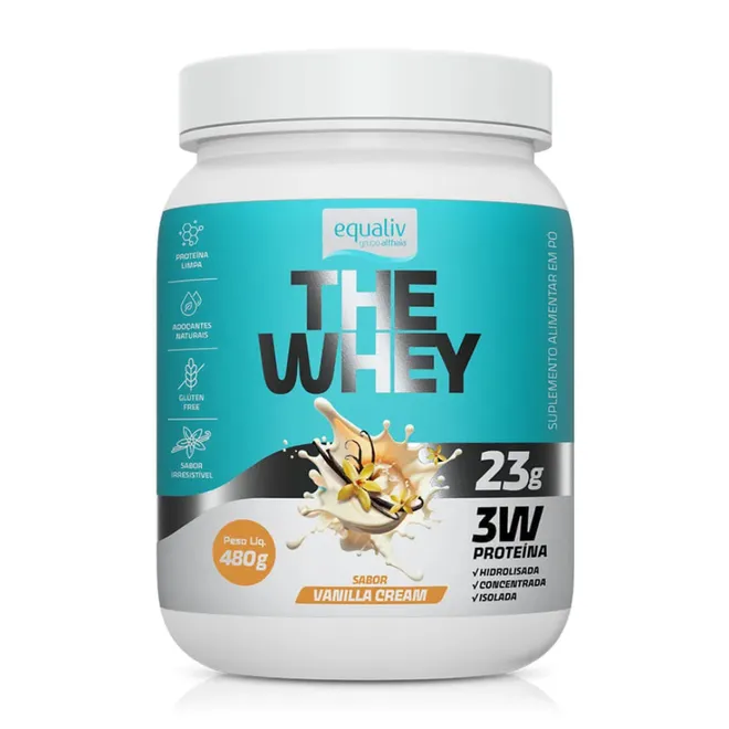The Whey Vanilla Cream Equaliv 480g