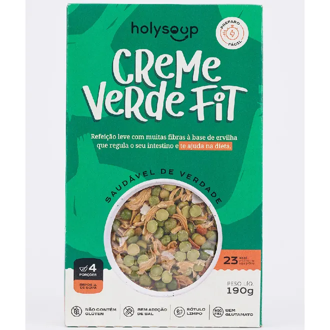 Creme Verde fit Holyfoods 190g