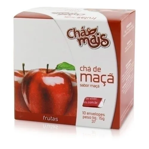 Chá Maçã 10 sachês - Chá Mais