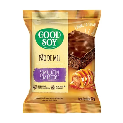 Pão de Mel 40g - Good Soy