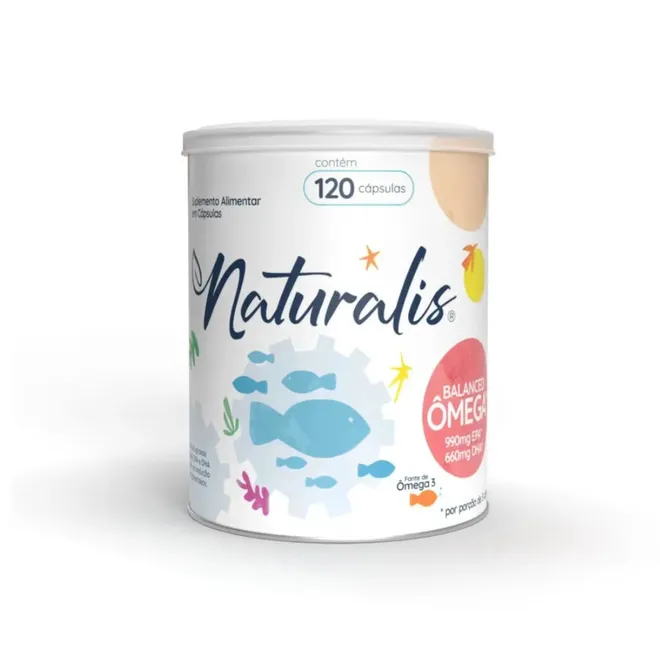 Balanced Ômega Naturalis 120caps