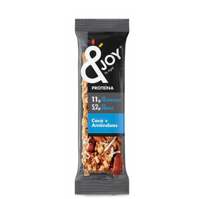 Barra de Nuts  Proteína Coco  Amêndoas 35g - &Joy
