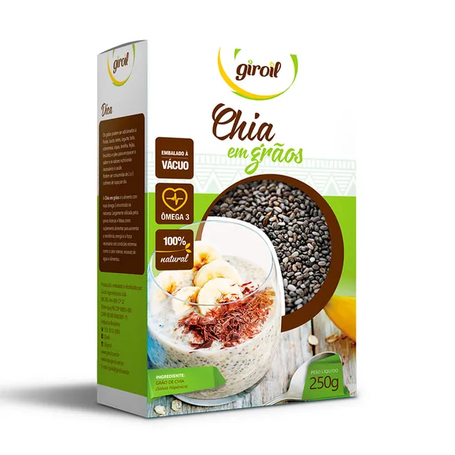 Chia Grãos 250g - Giroil