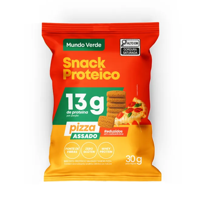 Snack Proteico Pizza Mundo Verde 30g