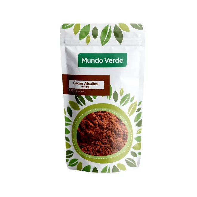 Cacau Alcalino Em Pó Mundo Verde 150g